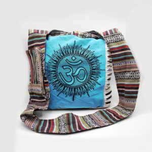 Hand Om Print Bohemian Hippie Bag