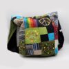 Multicolor Hobo Patchwork Sling Cotton Bag