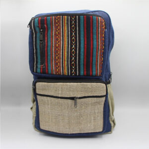 Gheri Patched Multipurpose Pure Hemp Bag