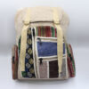 Patchwork Hippie School Hemp Bag