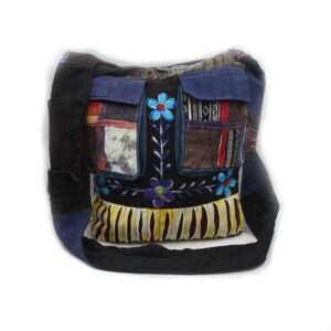 Hand Embroidery and Patchwork Bohemian Fair Trade Festival Bag