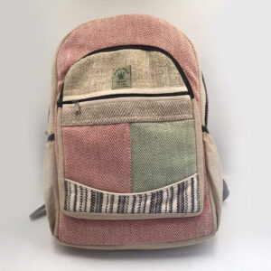 Light Weight Cozy Multicolor Hemp School Bag