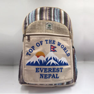 Mt. Everest Printed Nepalese Gheri Backpack