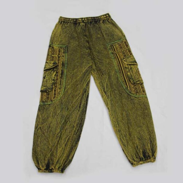 Himalayan Boho Thick Cotton Cargo Pant