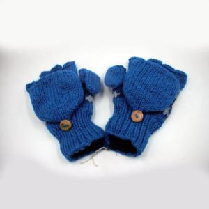 Bohemian Handmade Knitted Wool Gloves
