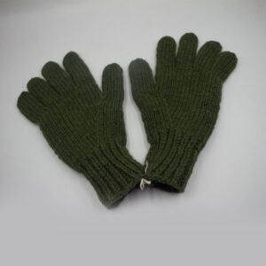 Light Green Tone Plain Fine Wool Gloves