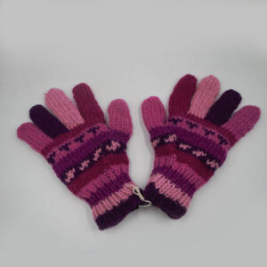 Hand woven handmade wool gloves for winter