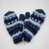 knit wool winter gloves