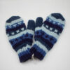 Colorful Full Finger Knit Wool Winter Gloves