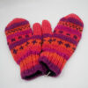 Boho Patterns Cozy Warm Woolen Gloves
