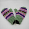 Fingerless warm winter woolen gloves
