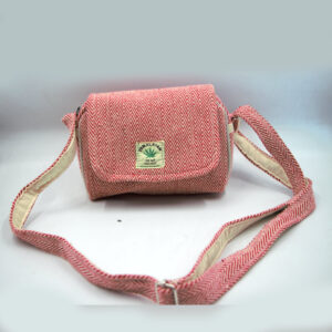 Handmade Hemp Cotton Hippie ladies side Bag