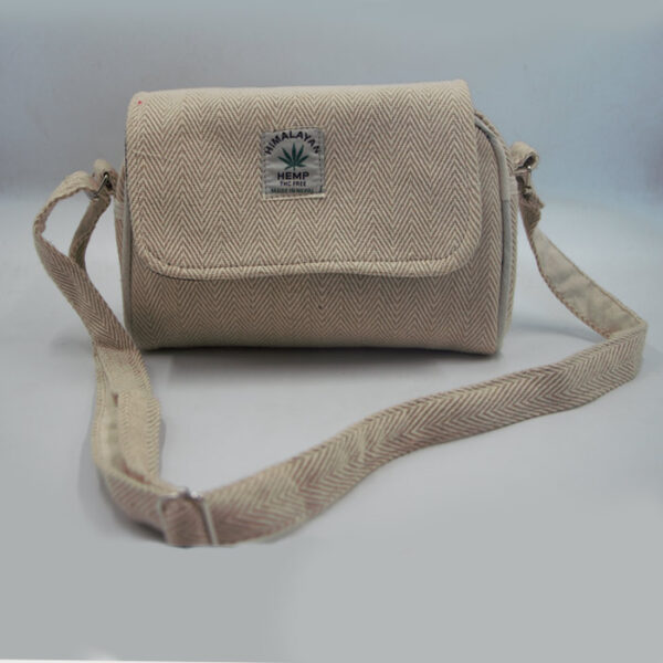 Festival Hemp Cotton Hippie ladies side Bag