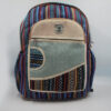 Natural fiber vegan handmade hemp backpack