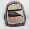 Hippie gheri herringbone hemp book bag