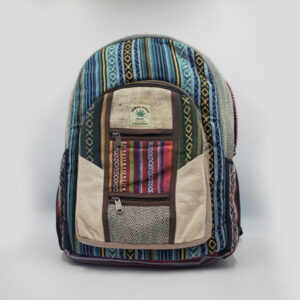 Strong & sustainable boho gheri hemp backpack