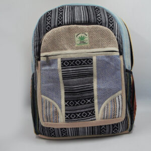 Made in Nepal Hippie Hemp Backpack