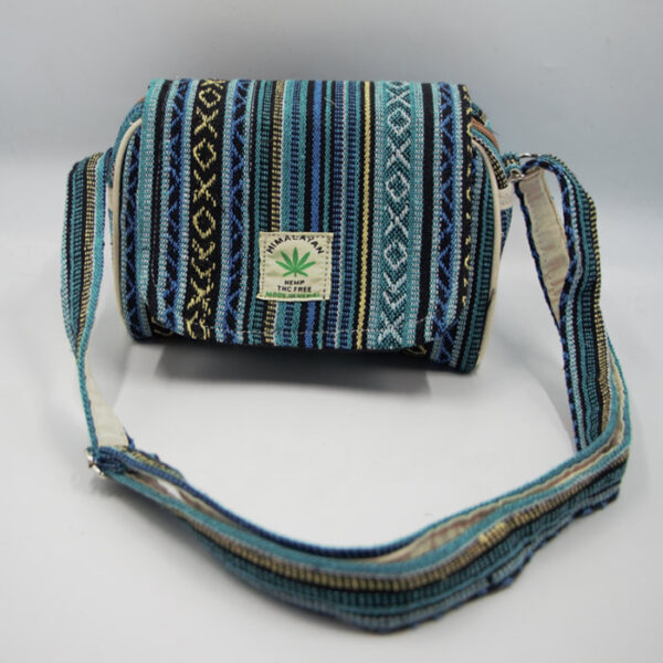 Bluish Tone Bohemian Multipurpose Shoulder Bag
