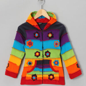 Fairtrade Hippie Rainbow Kid Jacket