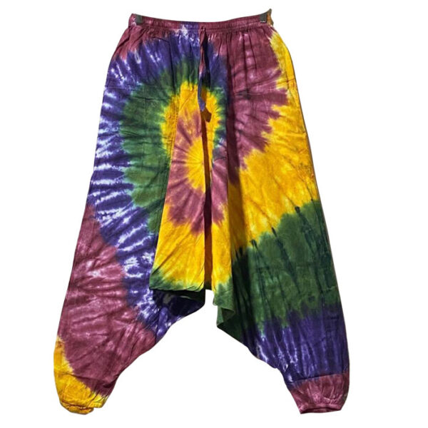 Vintage boho Tie dye harem hippie pant