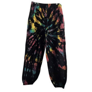 Sustainable hippie soft tie dye harem pant