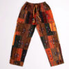 Elastic Waist Patchwork Hippie Pant