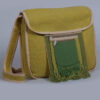 Handcrafted ethnic heavy cotton cross body bag