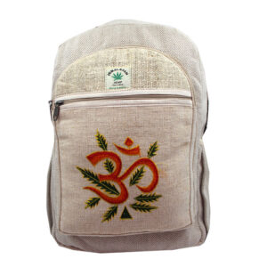 Om Printed Himalayan Hemp Book bag