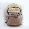 Natural Hemp Printed Hippie Travel Bag