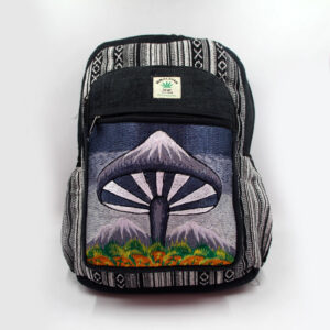 Vintage Funky Adjustable Strap hemp Backpack