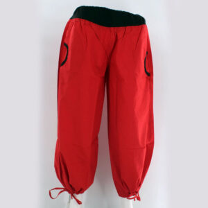 Full Red Color Toned Hippie Meditation Pant