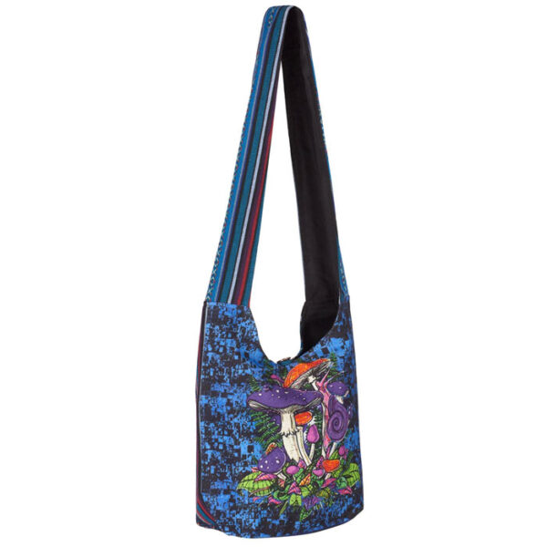 Prismatic Hippie-Inspired Shoulder Bag