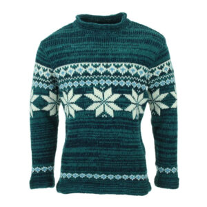 Printed Handmade Comfy Woolen Jumper