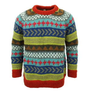 Unique Design Pure Woolen Winter Jumper