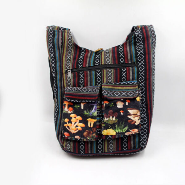 Gheri Design Boho Multi pockets Shoulder Bag
