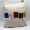 Prayer Flag Stitched Sustainable Cotton Market Bag