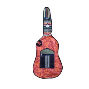 Dual Pockets Sustainable Hemp Guitar Bag