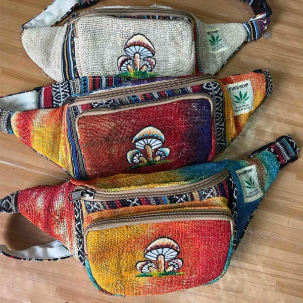 Eco friendly Hemp Money Belt