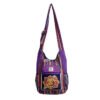 Purple Mix Artisanal Sun Printed Shoulder Bag