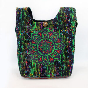 Artisanal Hippie Jazzy Mandala Printed Side Bag