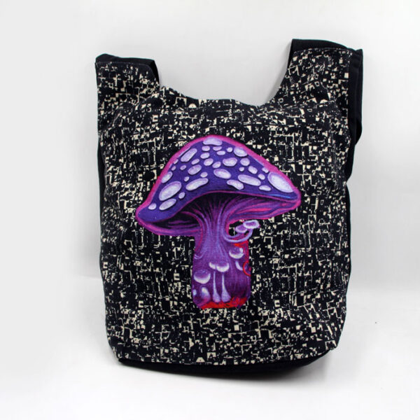3D Mushroom Printed Fabulous Ladies Side Bag