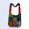 Mandala Art Printed Razor Cut Cotton Shoulder Bag