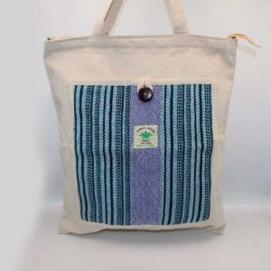 Himalayan Handmade Tote Cotton and Hemp Bag