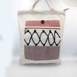 Himalayan Handmade Tote Cotton and Hemp Bag