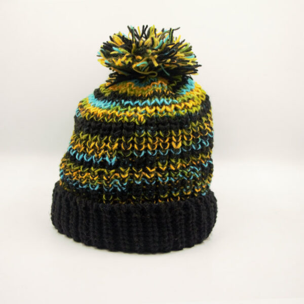 Yellowish Mix Himalayan Wool Winter Hat