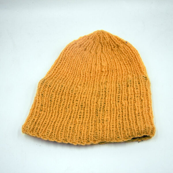 Artisanal Hippie Warm Rib Woolen Beanie Hat