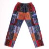 Heavy Cotton Patchwork Hippie Trouser With Block Print