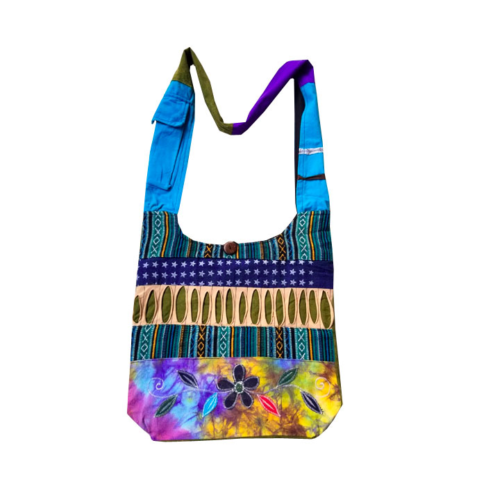 Patchwork Gheri Cotton Hippie Bag 