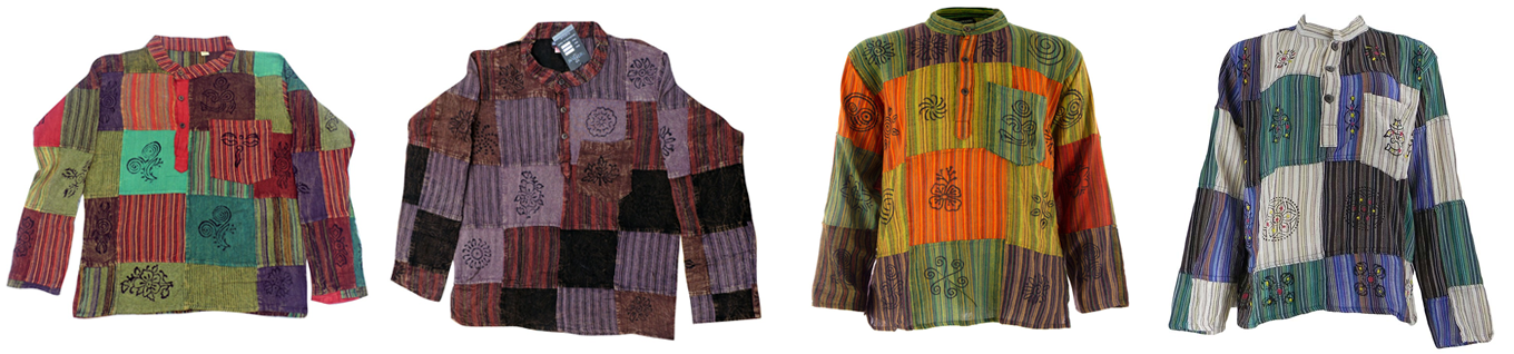 patchwork hippie cotton kurthas