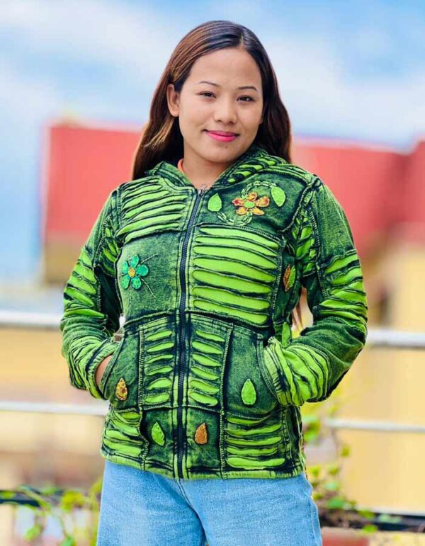 Hippie Patchwork Jacket Made in Nepal